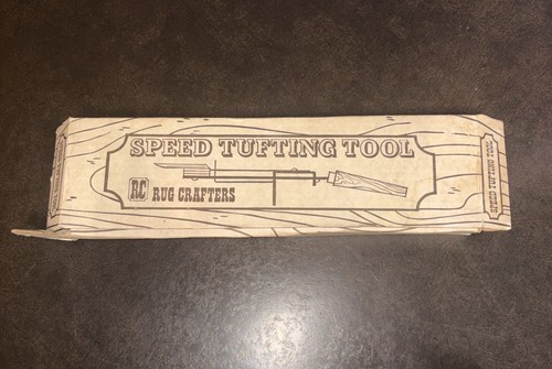 Vintage rug crafters - rc, speed