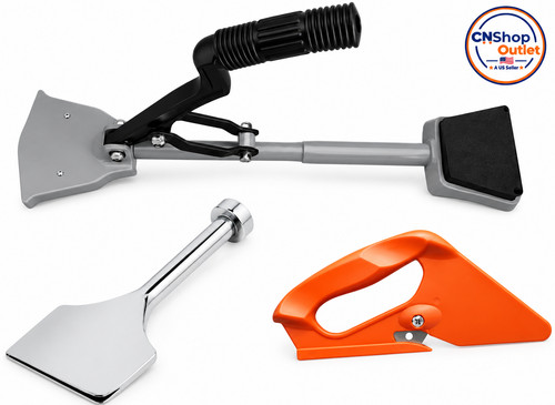Kneeless carpet stretcher - kneeless,